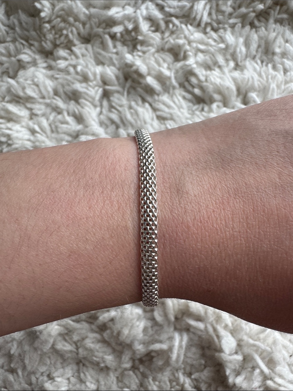 Sterling‎ Silver Mesh Bracelet